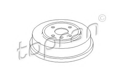 Тормозной барабан TOPRAN купить