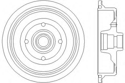 Тормозной барабан HELLA купить