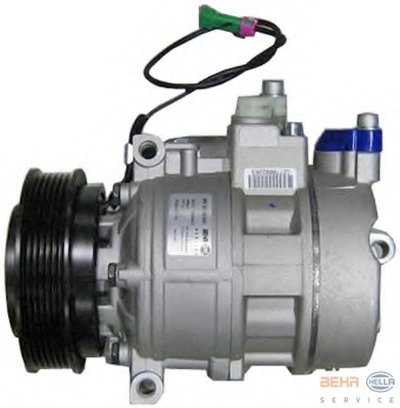 Компрессор новый Audi A4, A6, A8, Passat 2.3-2.6-2.8 97-/PV6/d120/L66