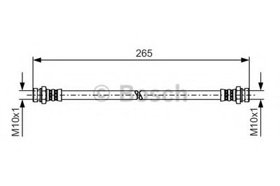 Тормозной шланг BOSCH купить