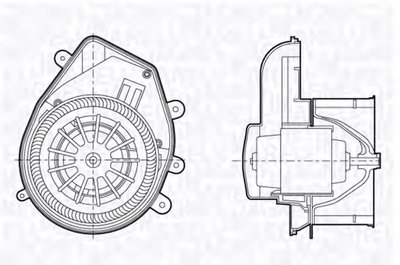 Вентиляция салона MAGNETI MARELLI купить