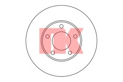 Тормозной диск передний Mazda 3, 5