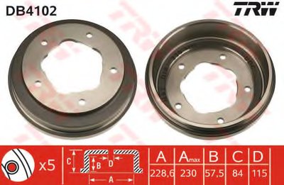 Тормозной барабан TRW купить