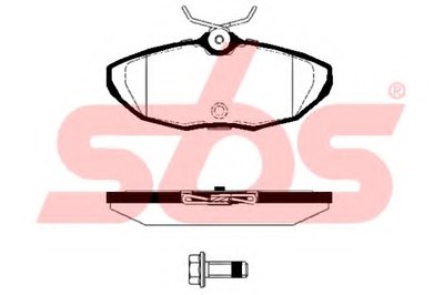 Комплект тормозных колодок, дисковый тормоз sbs купить