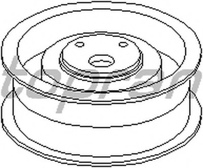 Натяжной ролик, ремень ГРМ TOPRAN купить