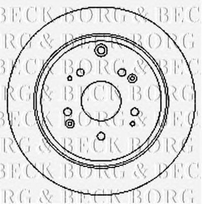 Тормозной диск BORG & BECK купить