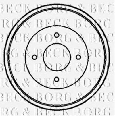 Тормозной барабан BORG & BECK купить