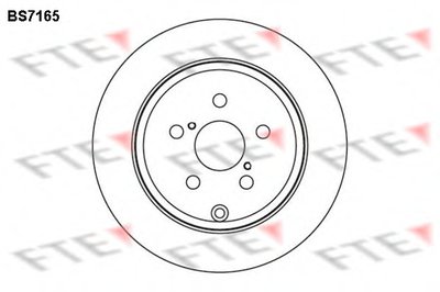 Тормозной диск FTE купить
