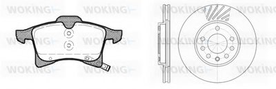 Комплект тормозов, дисковый тормозной механизм WOKING купить