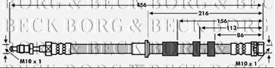 Тормозной шланг BORG & BECK купить