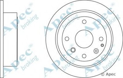 Тормозной диск APEC braking купить