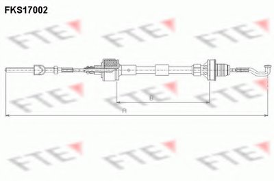 Тросик сцепления FTE купить