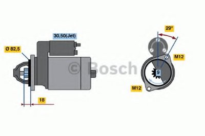 Стартер BOSCH купить