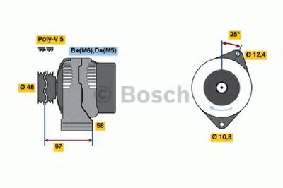 Генератор BOSCH купить