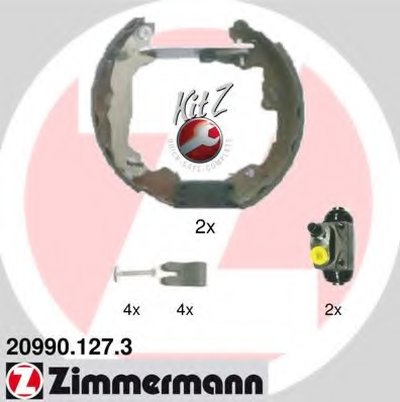 Комплект тормозных колодок KIT Z ZIMMERMANN купить