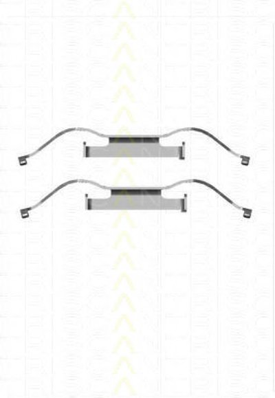 Комплектующие, колодки дискового тормоза TRISCAN купить