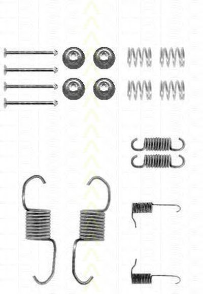 Комплектующие, тормозная колодка TRISCAN купить