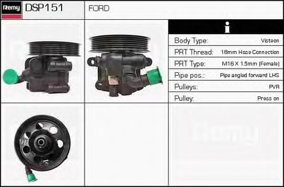 Гидравлический насос, рулевое управление Remanufactured REMY (Multiline) DELCO REMY купить