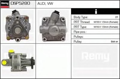 Гидравлический насос, рулевое управление Remanufactured REMY (Multiline) DELCO REMY купить