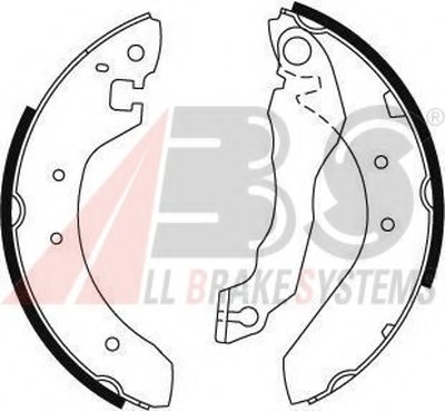 Комплект тормозных колодок A.B.S. купить