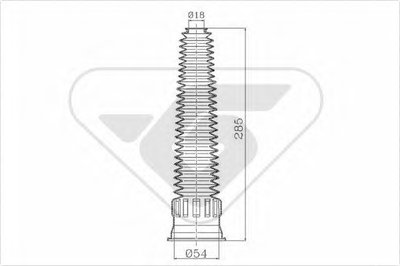 Пылезащитный комплект, амортизатор HUTCHINSON купить