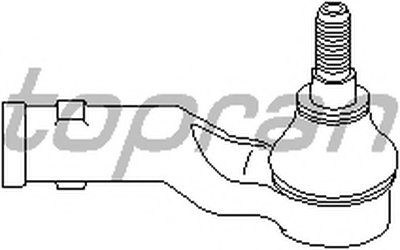 Наконечник поперечной рулевой тяги TOPRAN купить