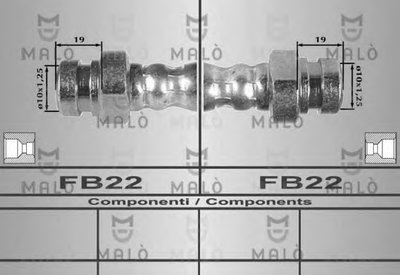 Тормозной шланг MALÒ купить