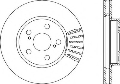 Тормозной диск ADAPTIVE OPEN PARTS купить