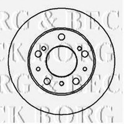 Тормозной диск BORG & BECK купить