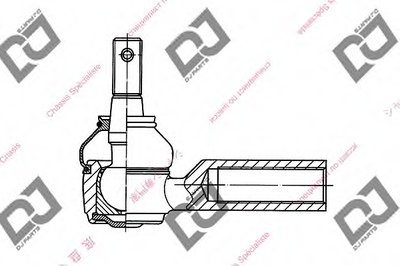 Наконечник поперечной рулевой тяги DJ PARTS купить