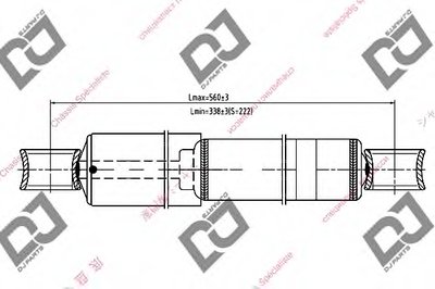 Амортизатор DJ PARTS купить