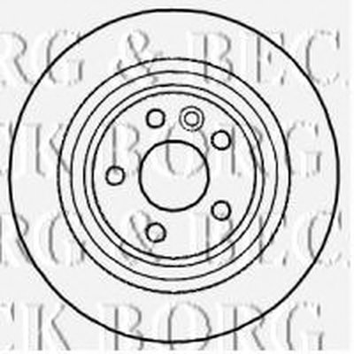 Тормозной диск BORG & BECK купить