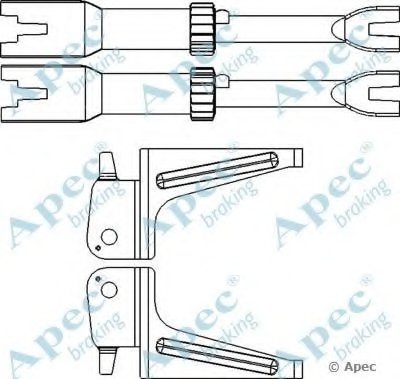 Система тяг и рычагов, тормозная система APEC braking купить