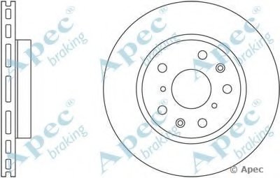 Тормозной диск APEC braking купить