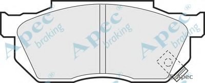 Комплект тормозных колодок, дисковый тормоз APEC braking купить