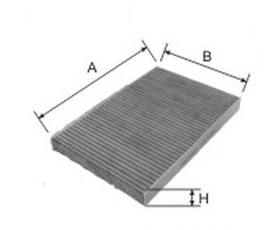 Фильтр, воздух во внутренном пространстве Cabin filter (Charcoal) for OPEL/VAUXHALL GOODWILL купить