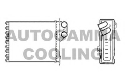 Теплообменник, отопление салона AUTOGAMMA купить