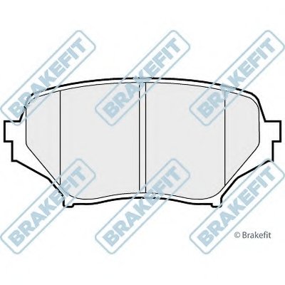 Комплект тормозных колодок, дисковый тормоз Brake Fit APEC braking купить