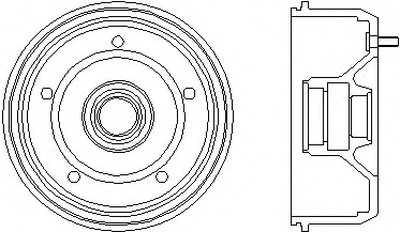 Тормозной барабан HELLA купить