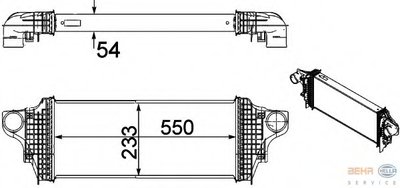 Интеркулер BEHR HELLA SERVICE HELLA купить