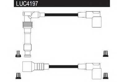 Комплект проводов зажигания LUCAS ELECTRICAL купить