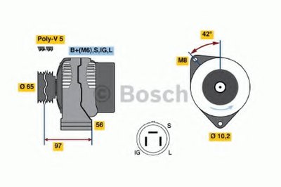 Генератор BOSCH купить