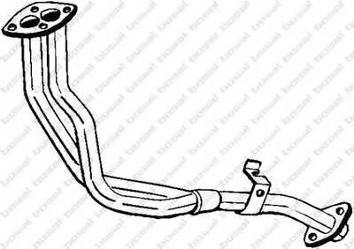Труба выхлопного газа BOSAL купить
