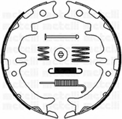 Комплект тормозных колодок, стояночная тормозная система METELLI купить