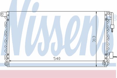 Конденсатор, кондиционер NISSENS купить