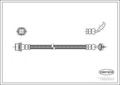 Тормозной шланг CORTECO купить