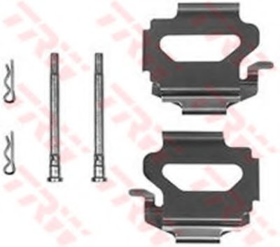Комплектующие, колодки дискового тормоза TRW купить