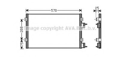 Конденсатор, кондиционер AVA QUALITY COOLING купить