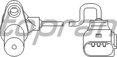 Датчик частоты вращения, управление двигателем TOPRAN купить