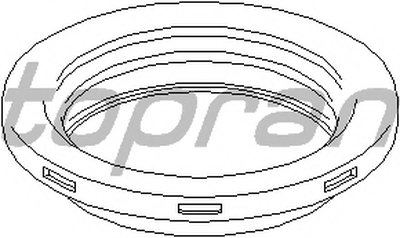Подшипник качения, опора стойки амортизатора TOPRAN купить